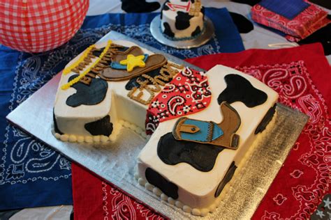 cowboy theme first birthday